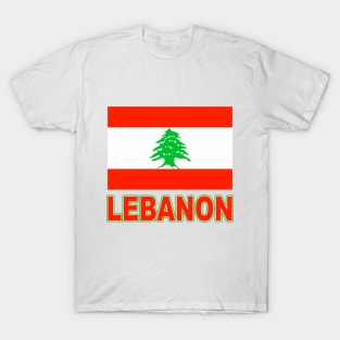 The Pride of Lebanon - Lebanese Flag Design T-Shirt